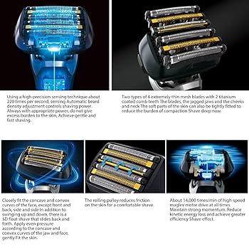 脱毛・除毛 Panasonic ES9600 BLACK 脱毛・除毛 Panasonic ES9600 BLACK Panasonic spare blade